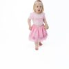 Angel Dear Birthday Tulle Tutu Skirt with Bamboo Viscose Bike Shorts