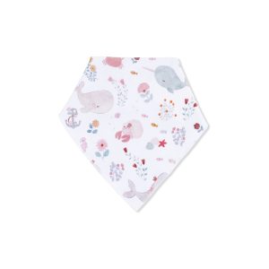 Angel Dear Garden Sea Creatures Bandana Bib