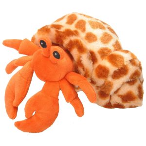 Wild Republic Hug'Ems-Mini Hermit Crab Stuffed Animal 7" Wild Republic Hug'Ems-Mini Hermit Crab Stuffed Animal 7"