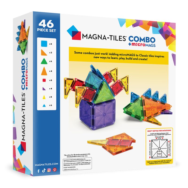 Magna-Tiles Combo 46-Piece Set part of our  collection