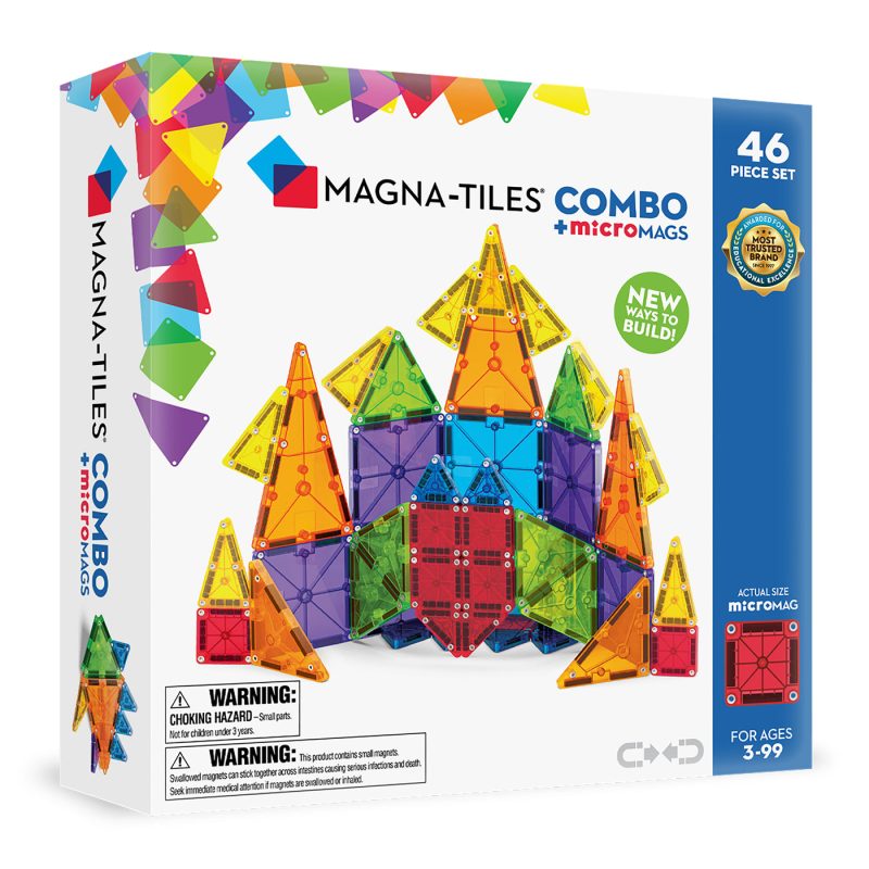 Magna-Tiles Combo 46-Piece Set