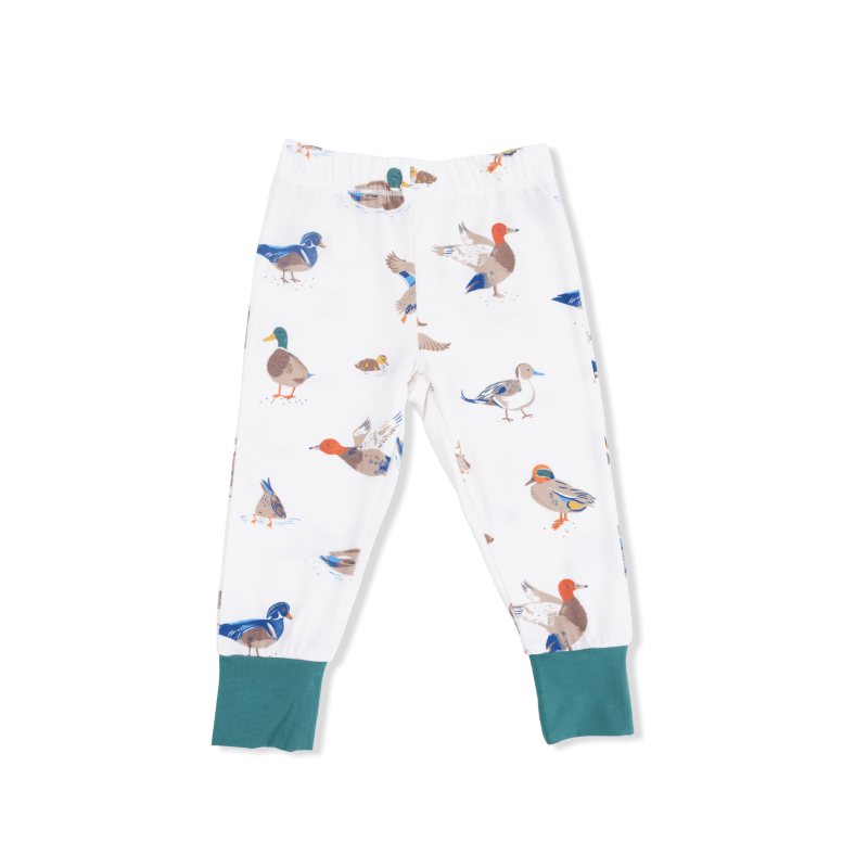 Ducks Bamboo Viscose  Short Sleeve Loungewear Set available at Blossom