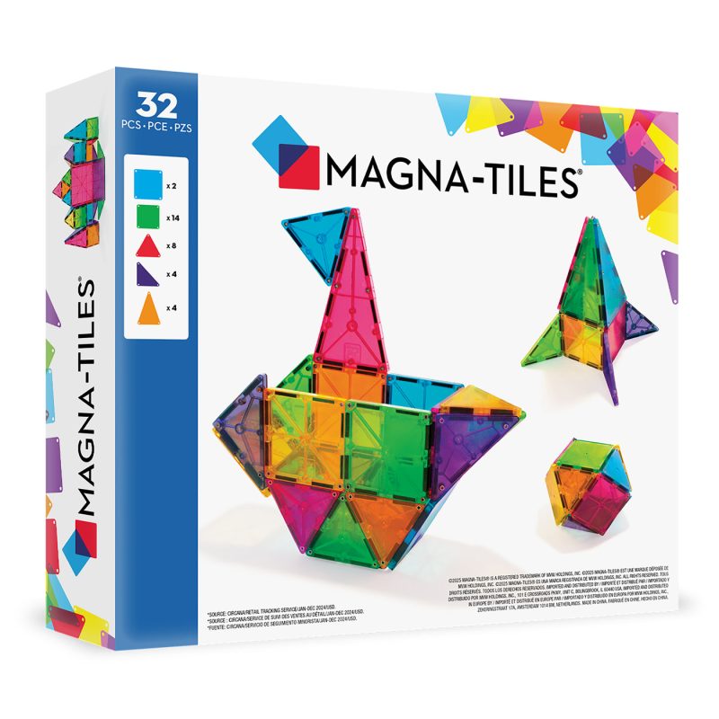Classic 32-Piece Set made by Magna-Tiles