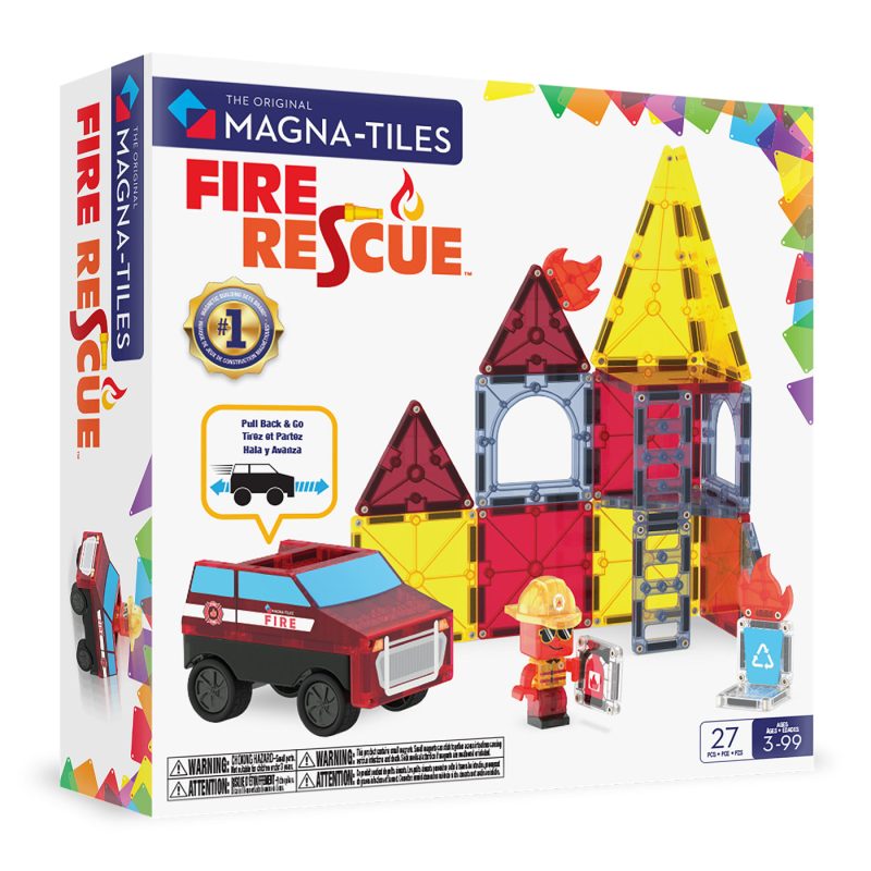 Magna-Tiles Fire Rescue 27-Piece Set