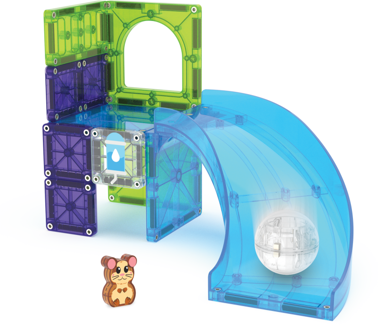 Hamster Ball 13-Piece Playset made by Magna-Tiles