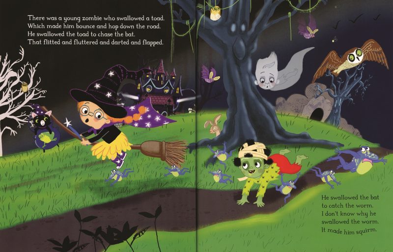 There Was a Young Zombie Who Swallowed a Worm from EDC Publishing