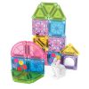 Magna-Tiles MicroMAGS Spring Garden 24-Piece Travel Set Toys