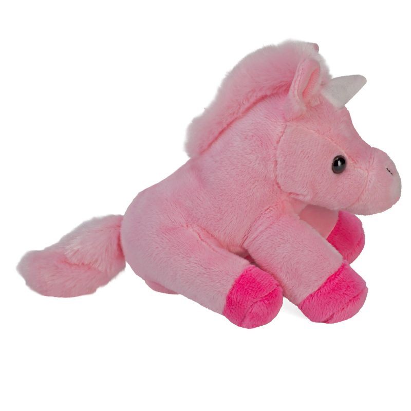 Wild Republic Pocketkins-ECO-Unicorn Pink Stuffed Animal 5" part of our Unicorns collection