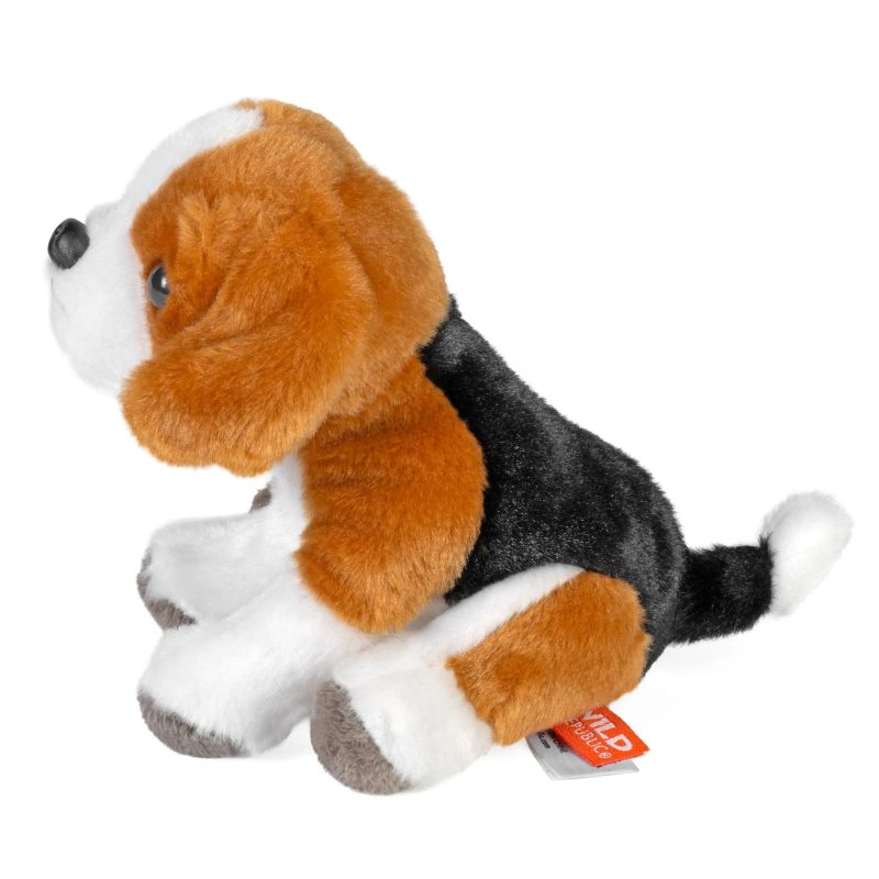 Wild Republic Pocketkins-ECO-Beagle Dog Stuffed Animal 5" Toys