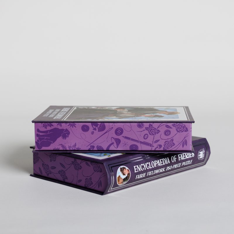 Faerie Fieldwork Keepsake Puzzle Emily Wilde made by Kingdom of Threads