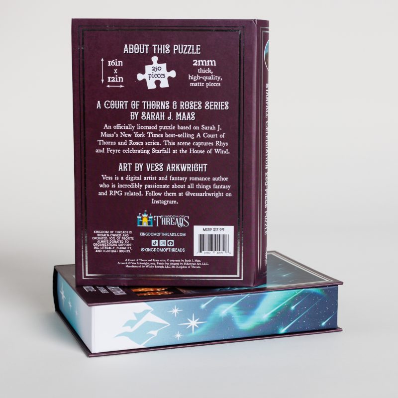 Kingdom of Threads Starfall Celebration Keepsake Puzzle ACOTAR part of our  collection