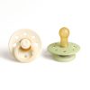 Itzy Ritzy Itzy Soother Glow Natural Rubber Pacifier Set In Buttercream + Pistachio Itzy Ritzy Itzy Soother Glow Natural Rubber Pacifier Set In Buttercream + Pistachio