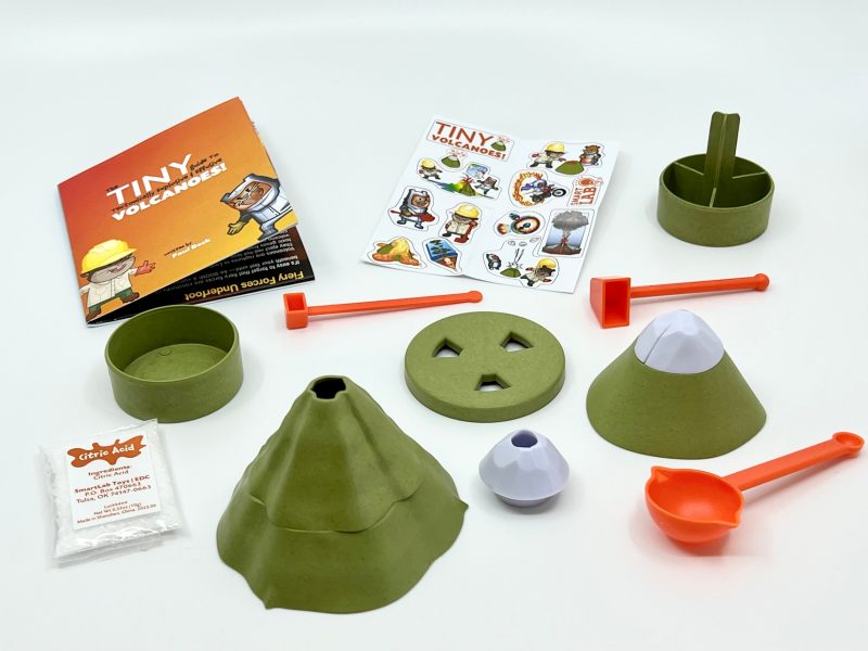 Tiny Volcanoes made by EDC Publishing