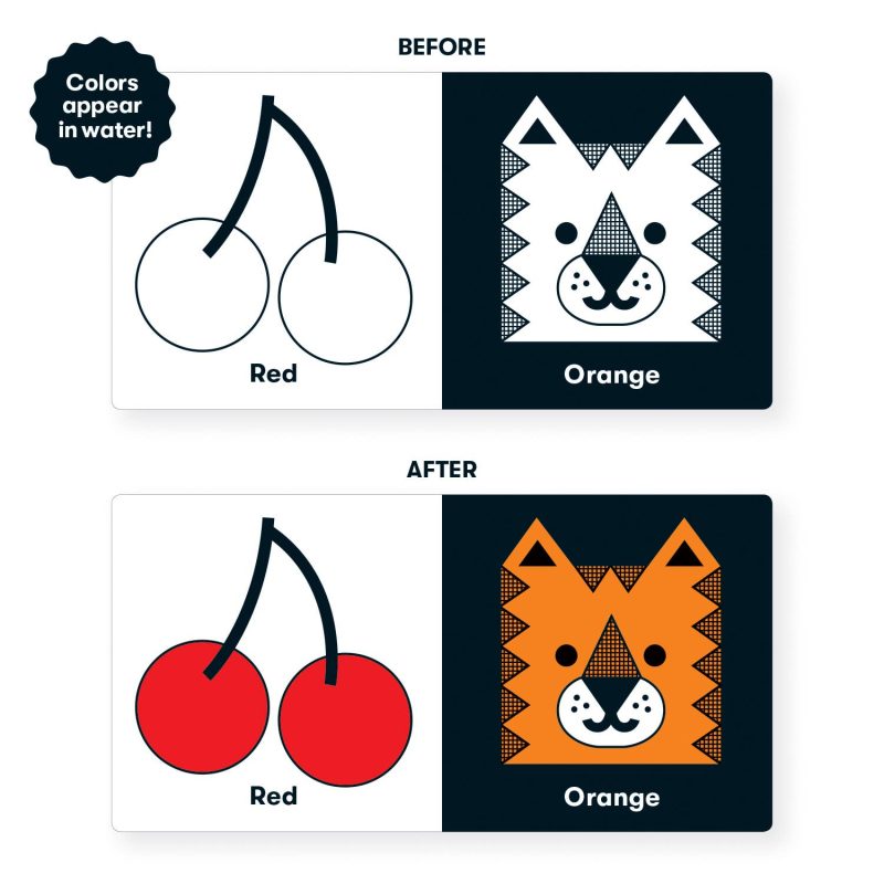 What Color Am I? Color Magic Bath Book from Chronicle Books What Color Am I? Color Magic Bath Book from Chronicle Books