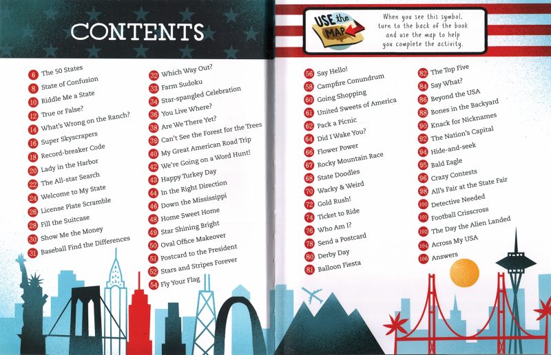 Across the USA Activity Book made by EDC Publishing Across the USA Activity Book made by EDC Publishing