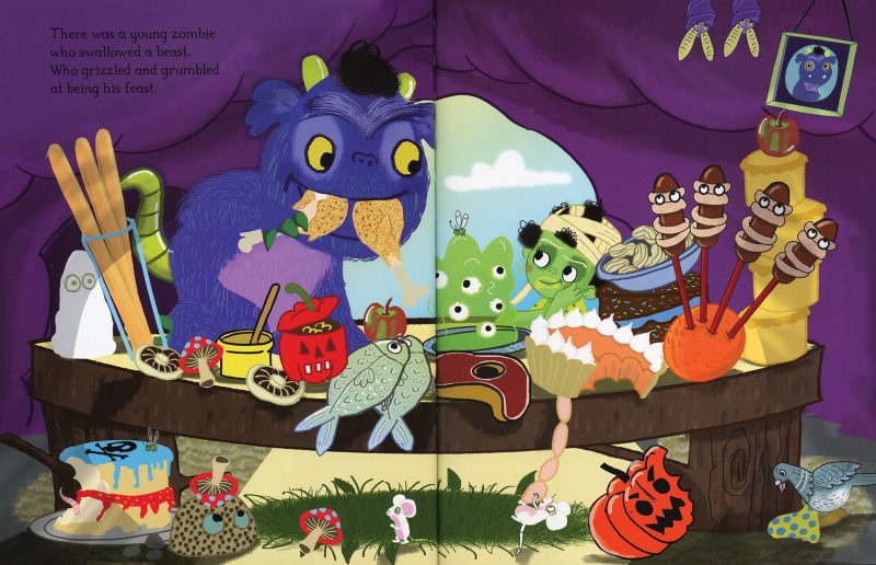 There Was a Young Zombie Who Swallowed a Worm made by EDC Publishing