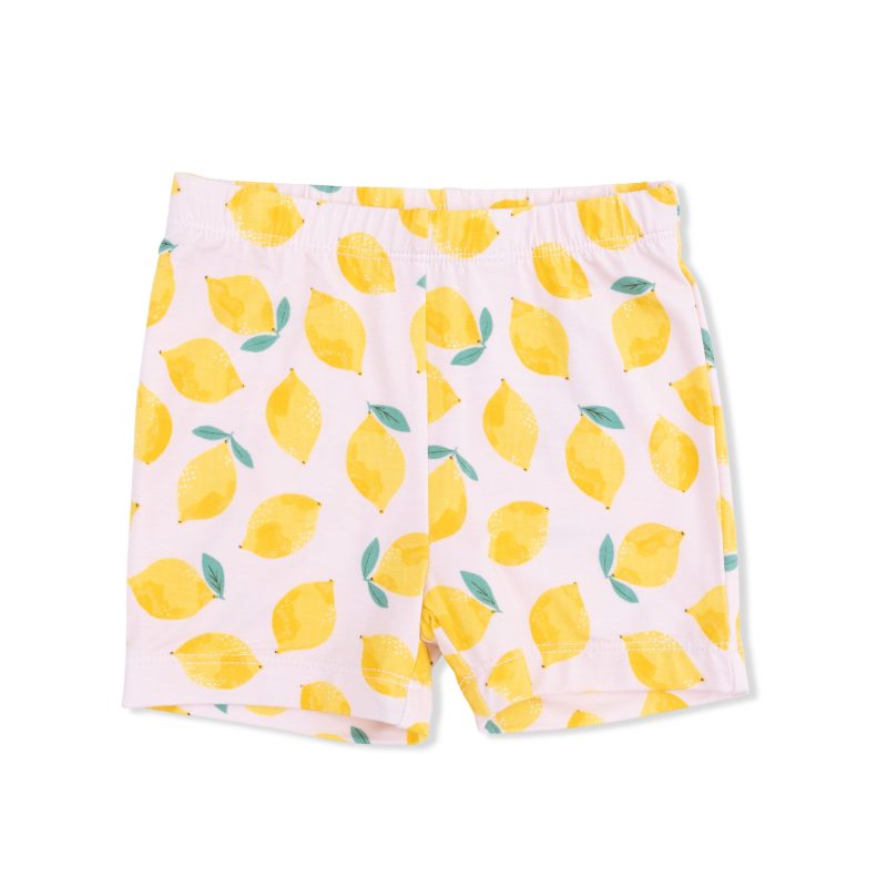 Sunny Lemons Bamboo Viscose Loungewear Short Set available at Blossom Sunny Lemons Bamboo Viscose Loungewear Short Set available at Blossom