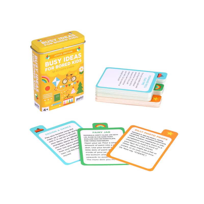 Busy Ideas for Bored Kids Joyful Edition made by Chronicle Books Busy Ideas for Bored Kids Joyful Edition made by Chronicle Books