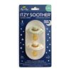 Itzy Soother Glow Natural Rubber Pacifier Set In Buttercream + Pistachio available at Blossom Itzy Soother Glow Natural Rubber Pacifier Set In Buttercream + Pistachio available at Blossom