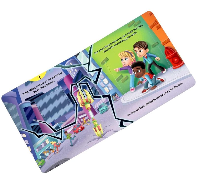 Marvel Spidey and His Amazing Friends: Glow Webs Glow! Board Book made by Simon & Schuster