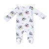 Soccer Balls Playing Soccer Blue Bamboo Viscose 2 Way Zipper Footie from Angel Dear