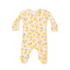 Sunny Lemons Bamboo Viscose 2 Way Zipper Footie from Angel Dear Sunny Lemons Bamboo Viscose 2 Way Zipper Footie from Angel Dear