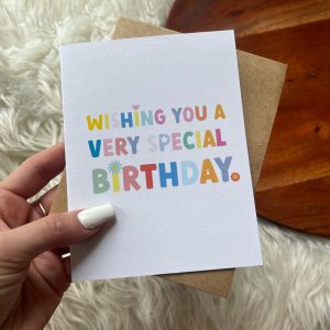 Big Moods Wishing you a very special birthday birthday card