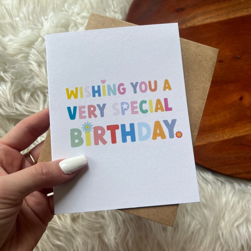 Big Moods Wishing you a very special birthday birthday card