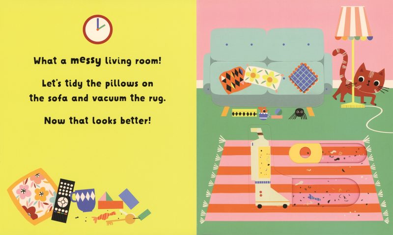 EDC Publishing It's Time To... Clean It! Book Children's Books EDC Publishing It's Time To... Clean It! Book Children's Books