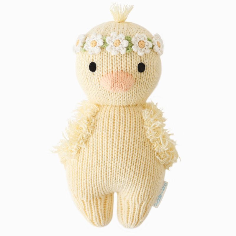 cuddle+kind Baby Duckling Ivory Floral cuddle+kind Baby Duckling Ivory Floral