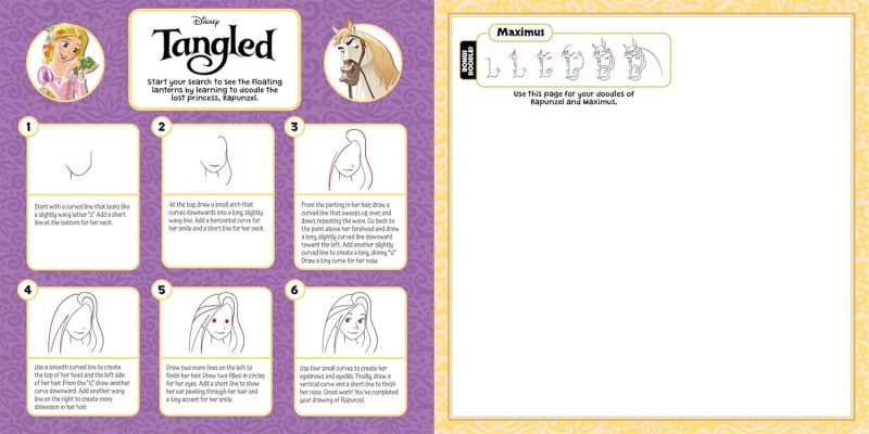 Simon & Schuster Disney Doodles: Learn to Draw Favorite Disney Characters by IglooBooks part of our  collection