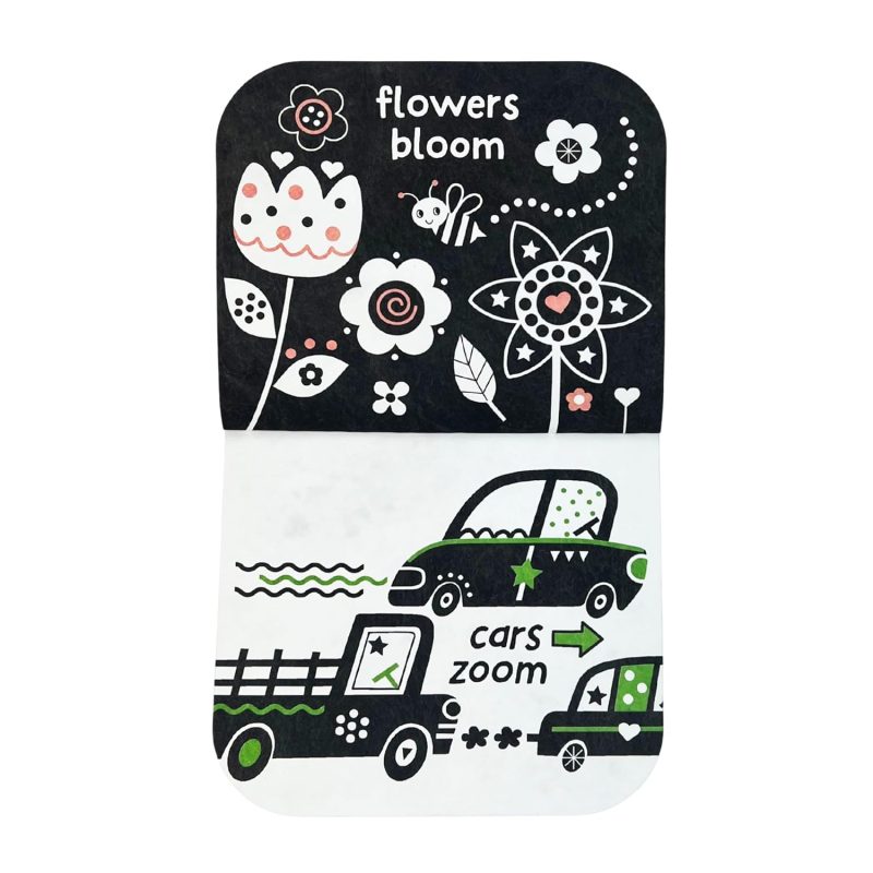 Look Baby! Rhyme Time Tuffy High-Contrast Book