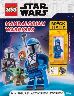 Simon & Schuster LEGO Star Wars: Mandalorian Warriors Activity Book with Minifigure