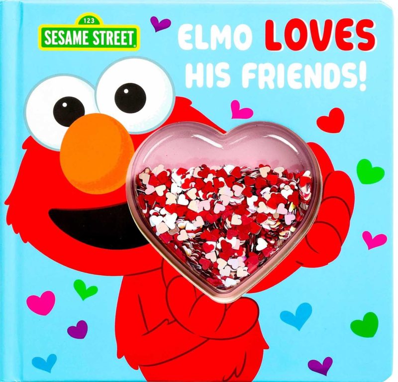 Simon & Schuster Sesame Street: Elmo Loves His Friends! Board Book