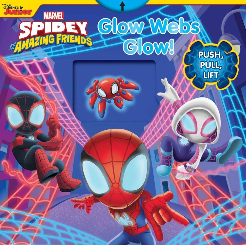 Simon & Schuster Marvel Spidey and His Amazing Friends: Glow Webs Glow! Board Book