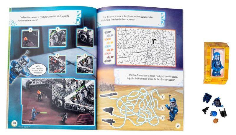Simon & Schuster LEGO Star Wars: Mandalorian Warriors Activity Book with Minifigure Children's Books