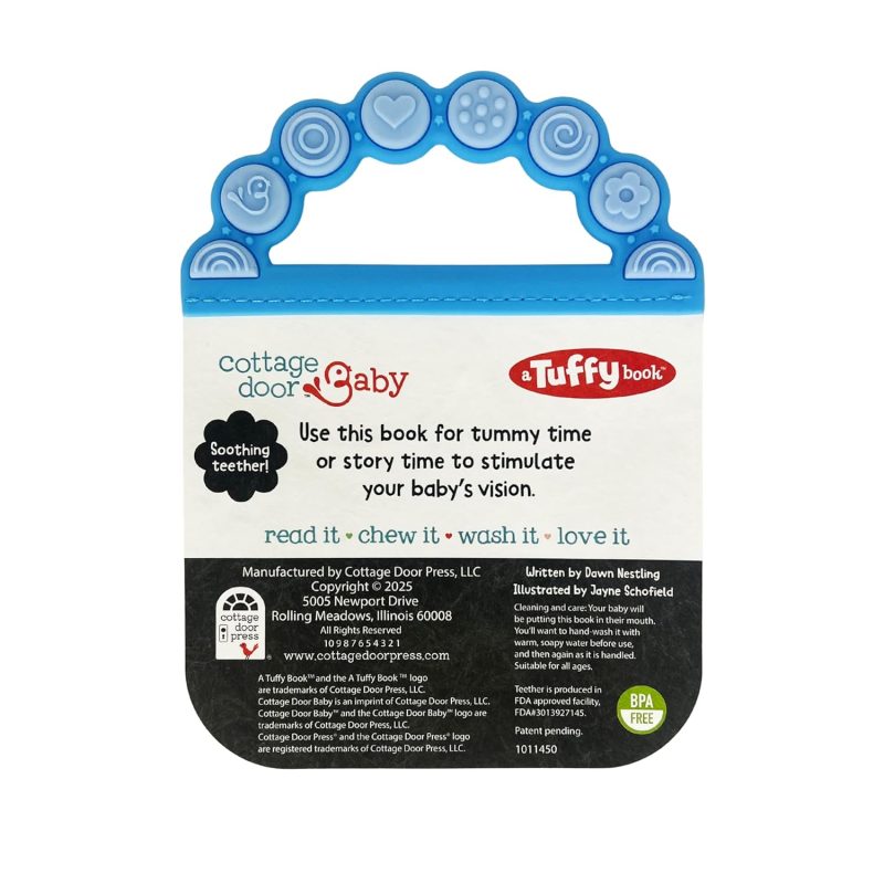 Look Baby! Rhyme Time Tuffy High-Contrast Book from Cottage Door Press