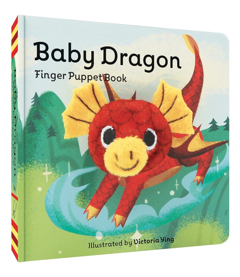 Chronicle Books Baby Dragon: Finger Puppet Book Children's Books Chronicle Books Baby Dragon: Finger Puppet Book Children's Books