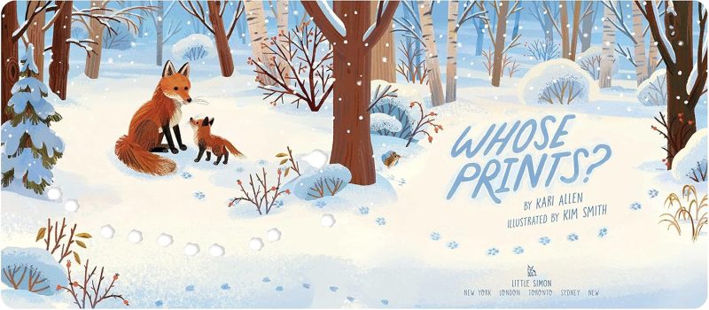 Whose Prints? Board Book from Simon & Schuster