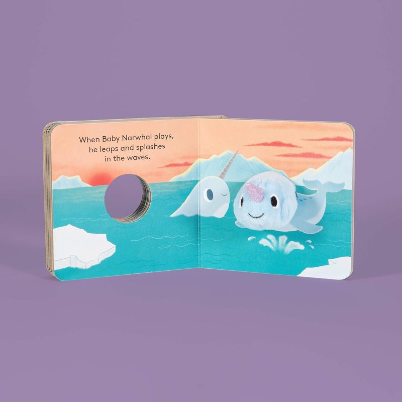 Chronicle Books Baby Narwhal: Finger Puppet Book part of our  collection