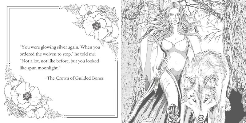 Official Blood and Ash Coloring Book by Jennifer L. Armentrout made by Simon & Schuster Official Blood and Ash Coloring Book by Jennifer L. Armentrout made by Simon & Schuster