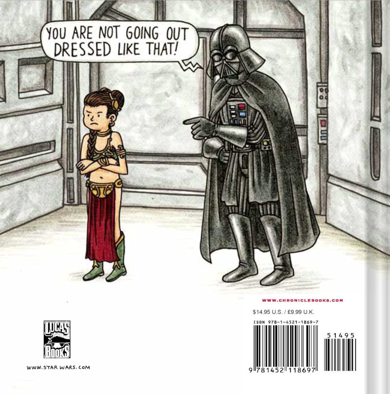 Chronicle Books Star Wars Vader's Little Princess Children's Books Chronicle Books Star Wars Vader's Little Princess Children's Books