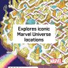 Chronicle Books Marvel Mazes Children's Books