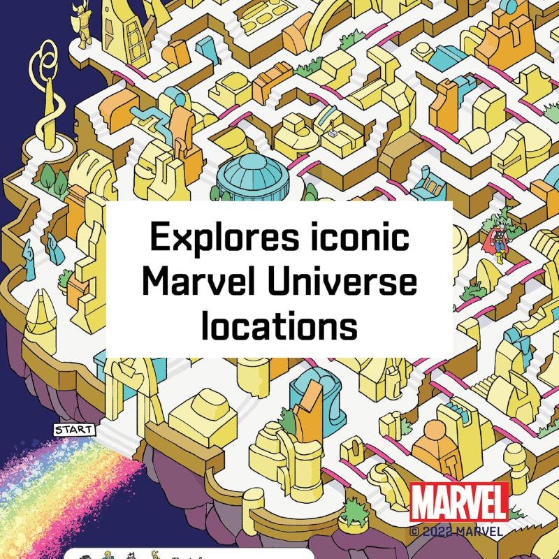 Chronicle Books Marvel Mazes Children's Books