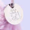 Thistlepop Blossom Bunny Bag Charm made by Jellycat