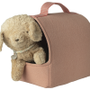 Pet Carrier In Coral made by Maileg