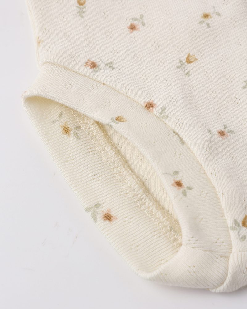 Sleeveless Ruffle V Dress In Petit Fleur