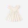 Sleeveless Ruffle V Dress In Petit Fleur from Quincy Mae