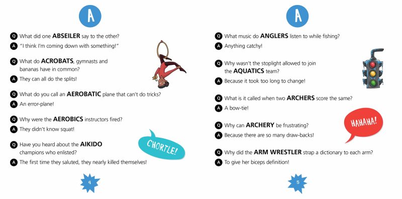 The A to Z Sports Joke Book from EDC Publishing