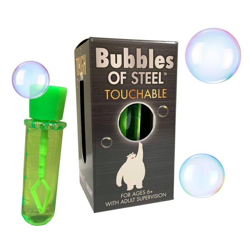 Copernicus Toys Bubbles of Steel: Touchable Bubbles